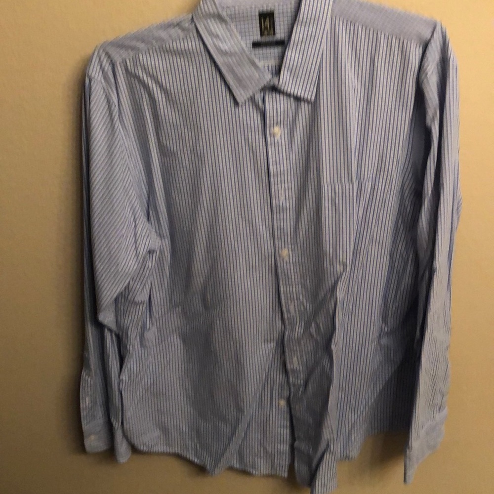 Men’s button up shirt.
